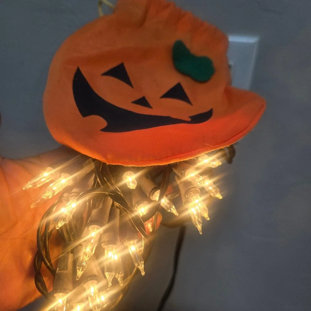 Vintage All Hallows Eve Halloween Light 5 Mix Sets Bundle Decor Pumpkins & Ghost